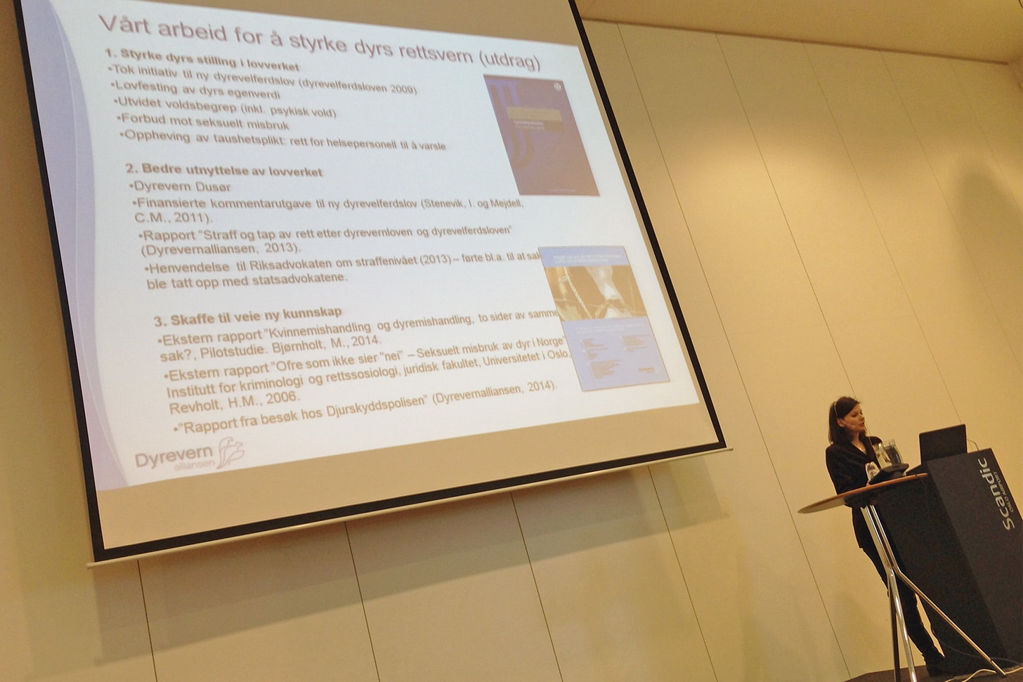Live Kleveland holder foredrag om dyrevelferdskriminalitet