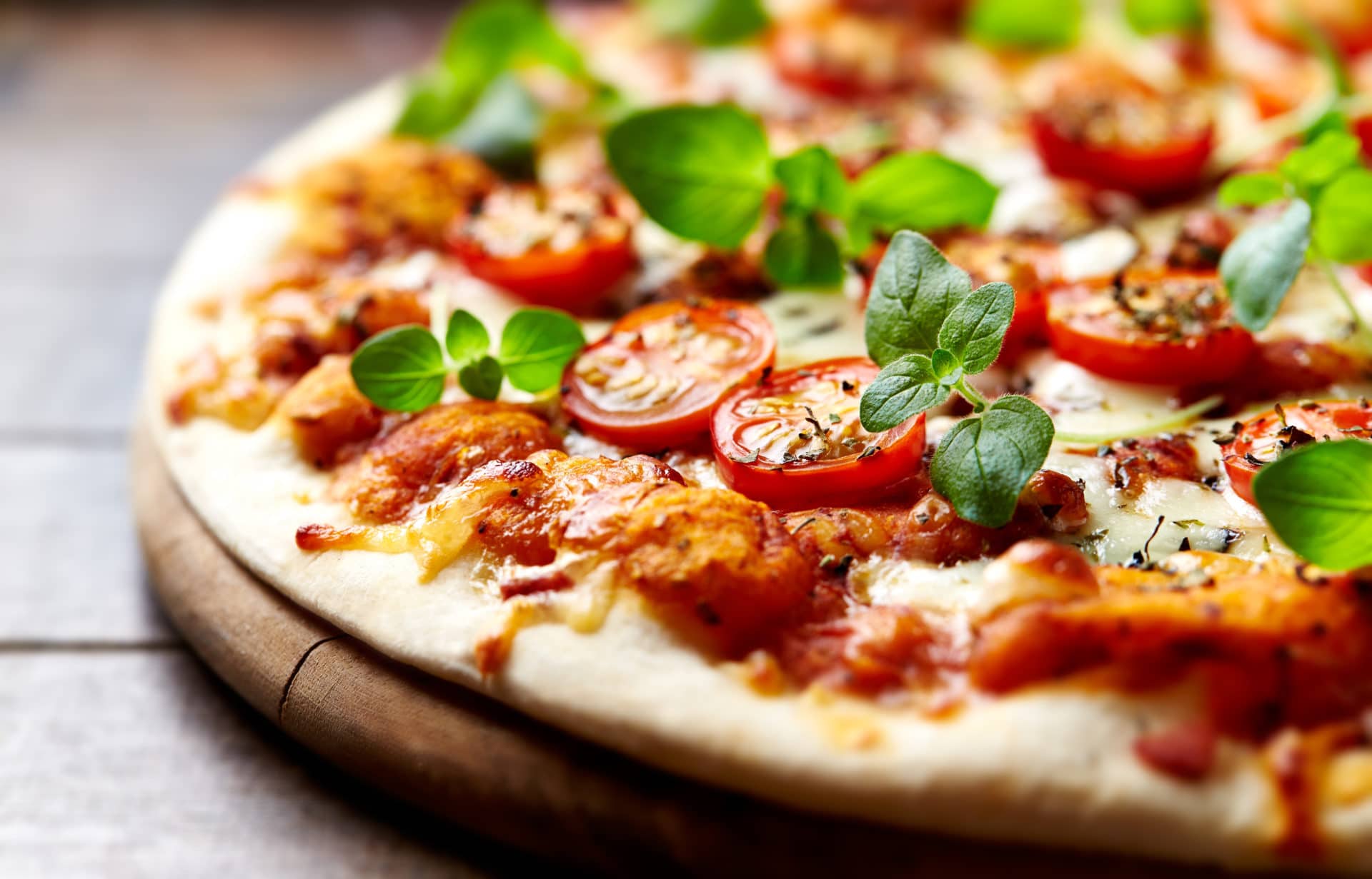 Vegetarisk pizza